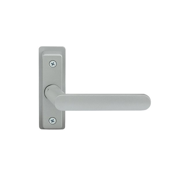 Adams Rite Flat Euro Lever Trim without Return, For 2-1/4 In. to 2-1/2 In. Thick Door, RH or RHR Paint 4568-602-130